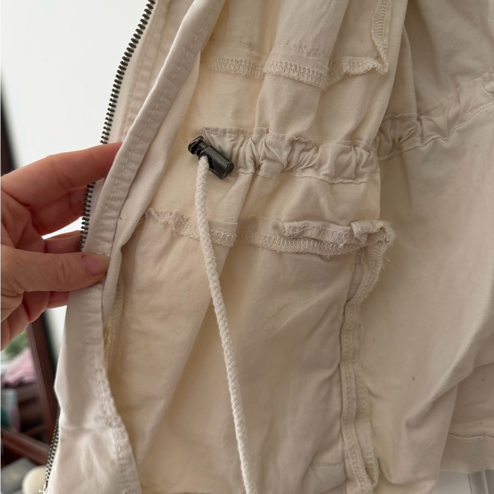 Daily Ritual Beige Utility Jacket - Picture 7 of 9